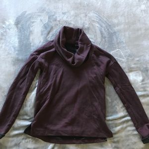 Scrunch neck sweater